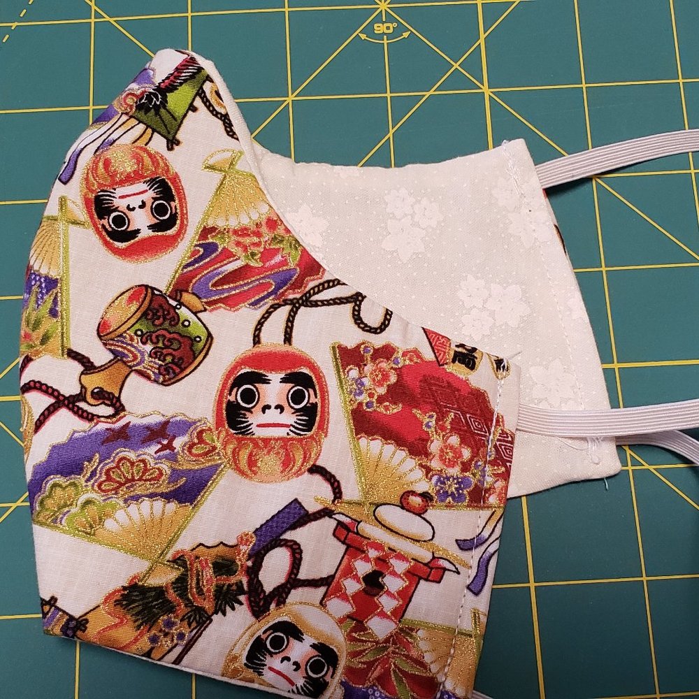 Hawaiian Print--Reusable Reversible MASKS